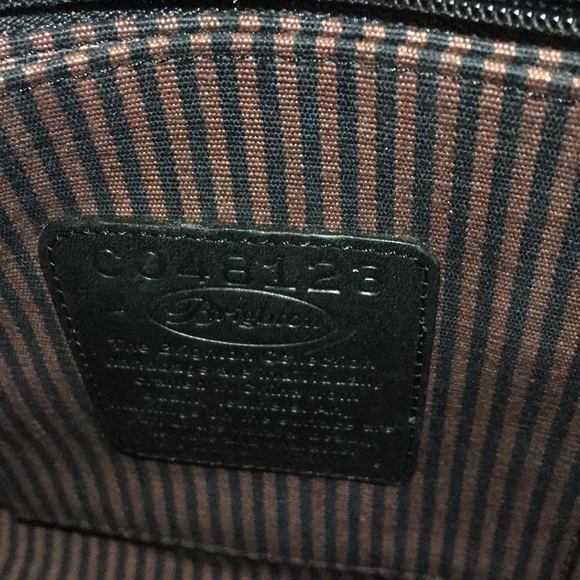 BRIGHTON | Vintage Leather Shoulder Bag Heart Cutout - Picture 15 of 16